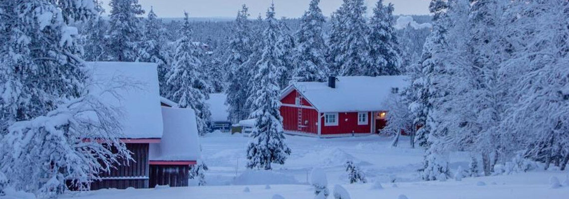 hiver en Laponie