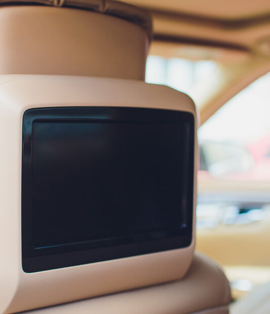 ecteur DVD dans sa voiture