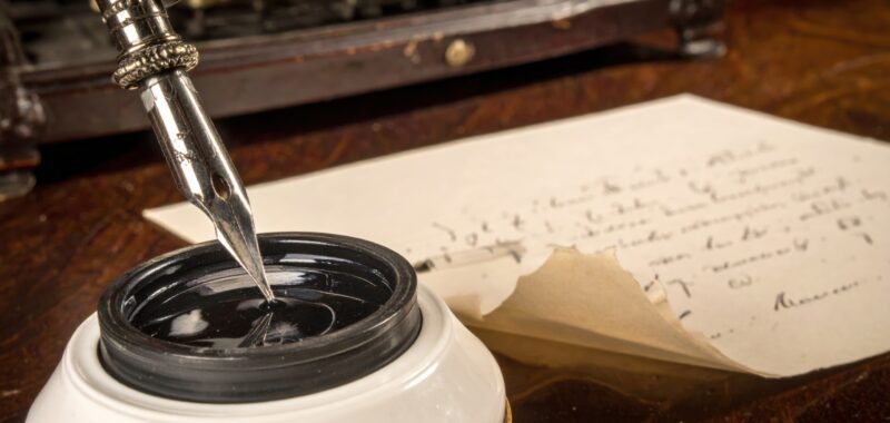 brouillon d’écrivain